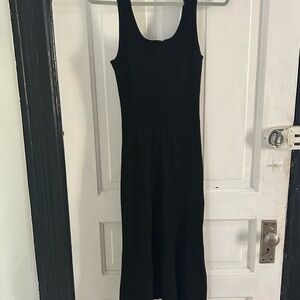 MM Lafleur Black Midi Dress